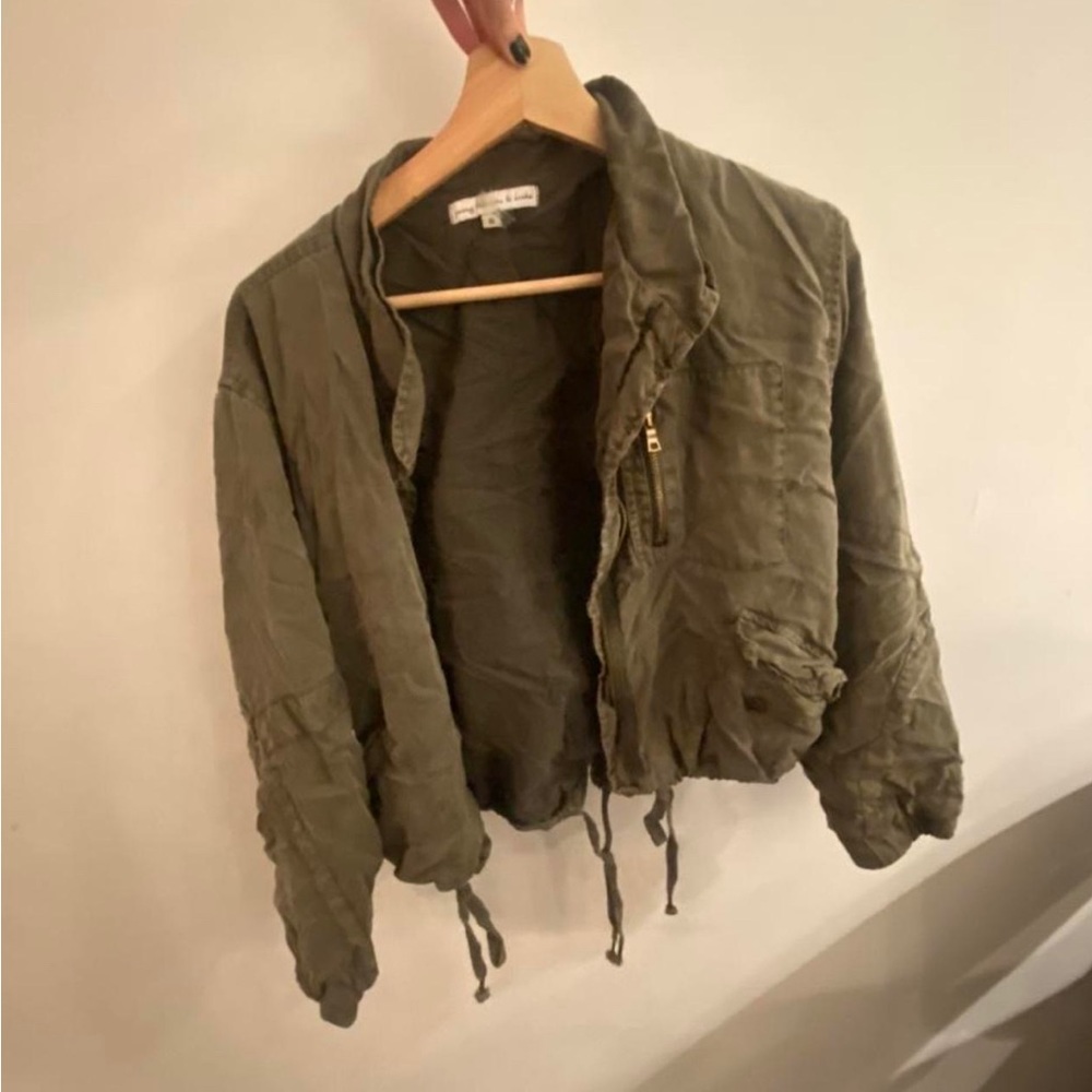 Green Bomber Jacket